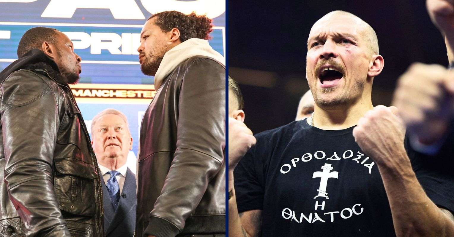 Oleksandr Usyk Didn’t Hesitate When Asked Who Wins Dillian Whyte vs Joe Joyce