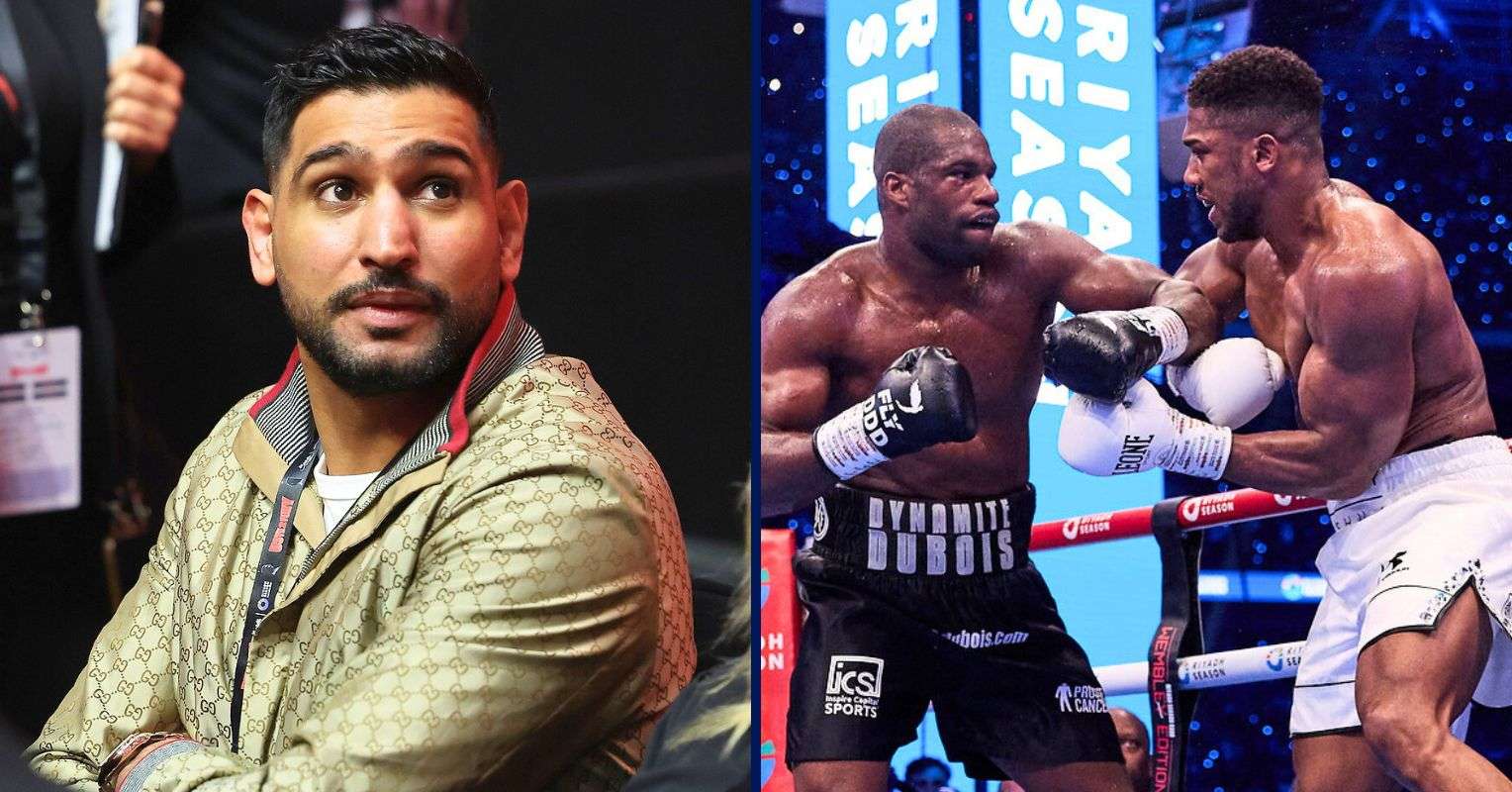 Amir Khan Didn’t Hesitate When Asked If Anthony Joshua Can Ever Beat Daniel Dubois In A Rematch