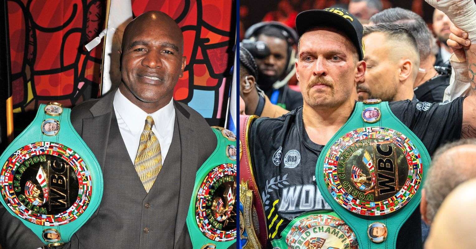 Evander Holyfield Summed Up His Chances Of Beating Oleksandr Usyk In Just 4 Honest Words