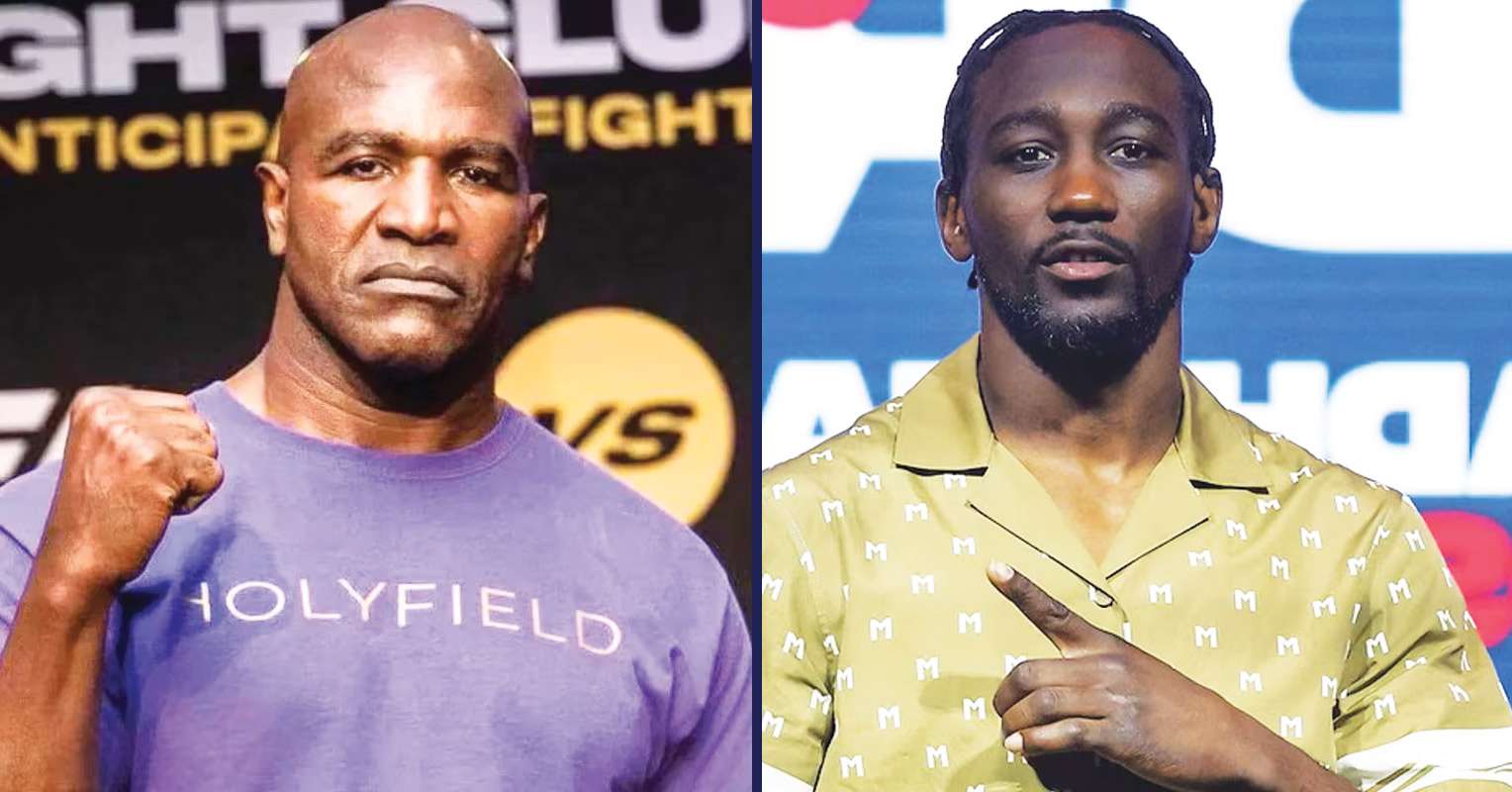 Evander Holyfield Sums Up Terence Crawford’s Chances Of Beating Canelo In Just 3 Words
