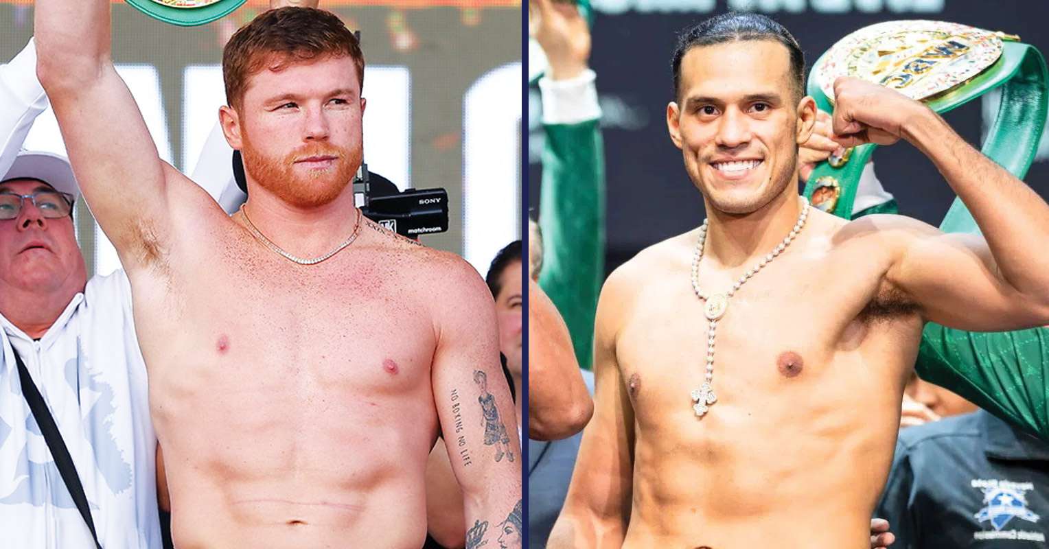 David Benavidez Didn’t Hesitate When Asked If Canelo Is Simply Too Big For Terence Crawford