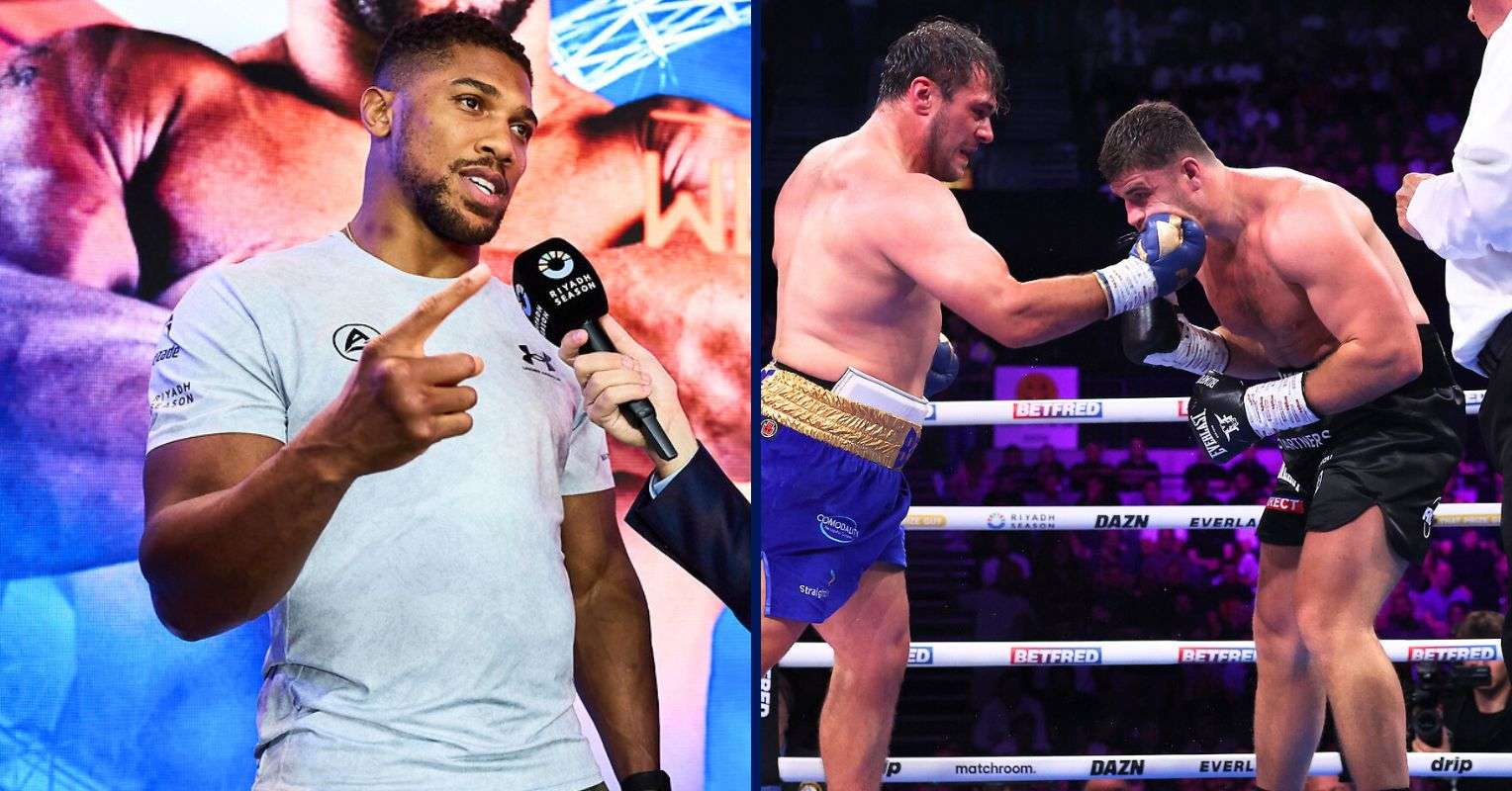 Anthony Joshua Perfectly Sums Up Dave Allen’s Brutal Knockout Win Over Johnny Fisher