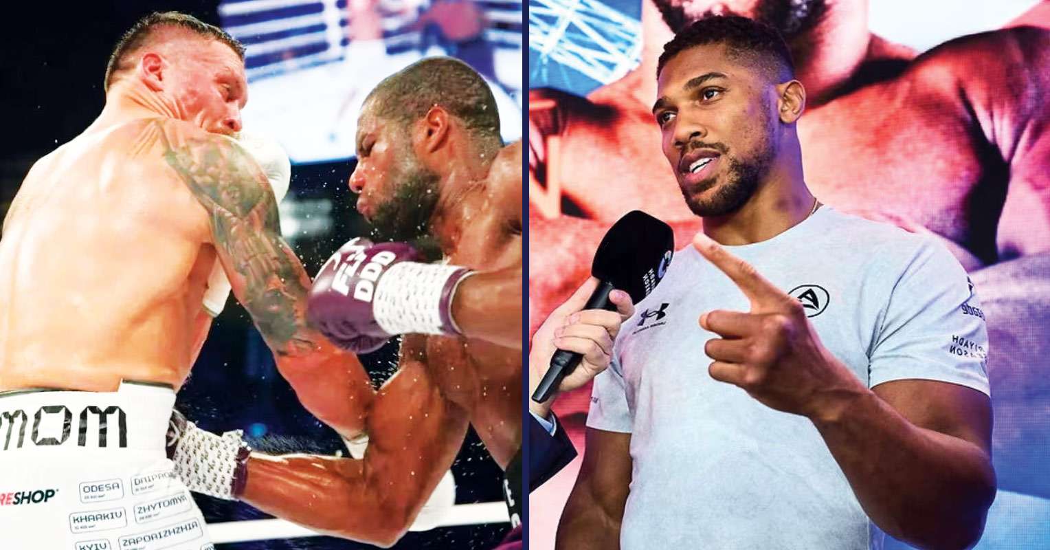 Anthony Joshua Didn’t Hesitate When Asked If Daniel Dubois Shot On Oleksandr Usyk Was Low