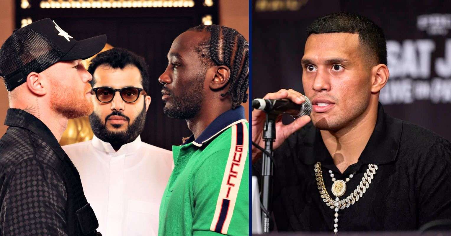 David Benavidez Didn’t Hesitate When Asked If Terence Crawford Has Any Chance Of Beating Canelo