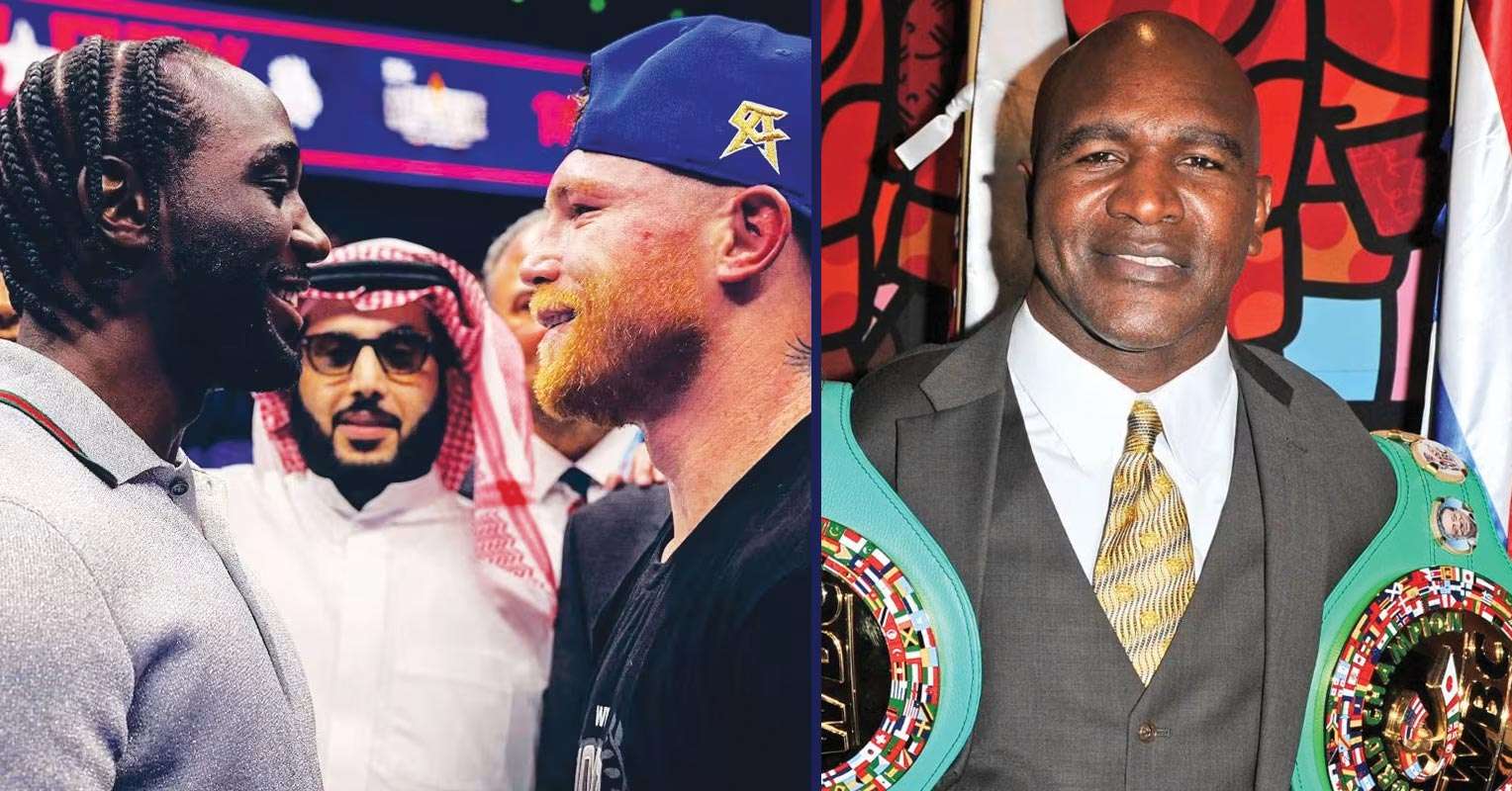 Evander Holyfield Has Made His Mind Up On Who Wins Canelo vs Terence Crawford Fight