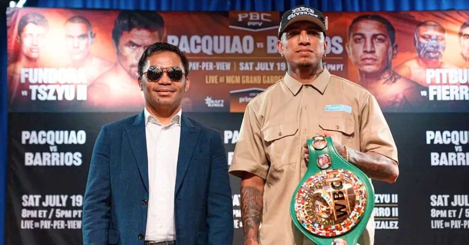 Manny Pacquiao Reacts To Massive Size Difference Against Mario Barrios