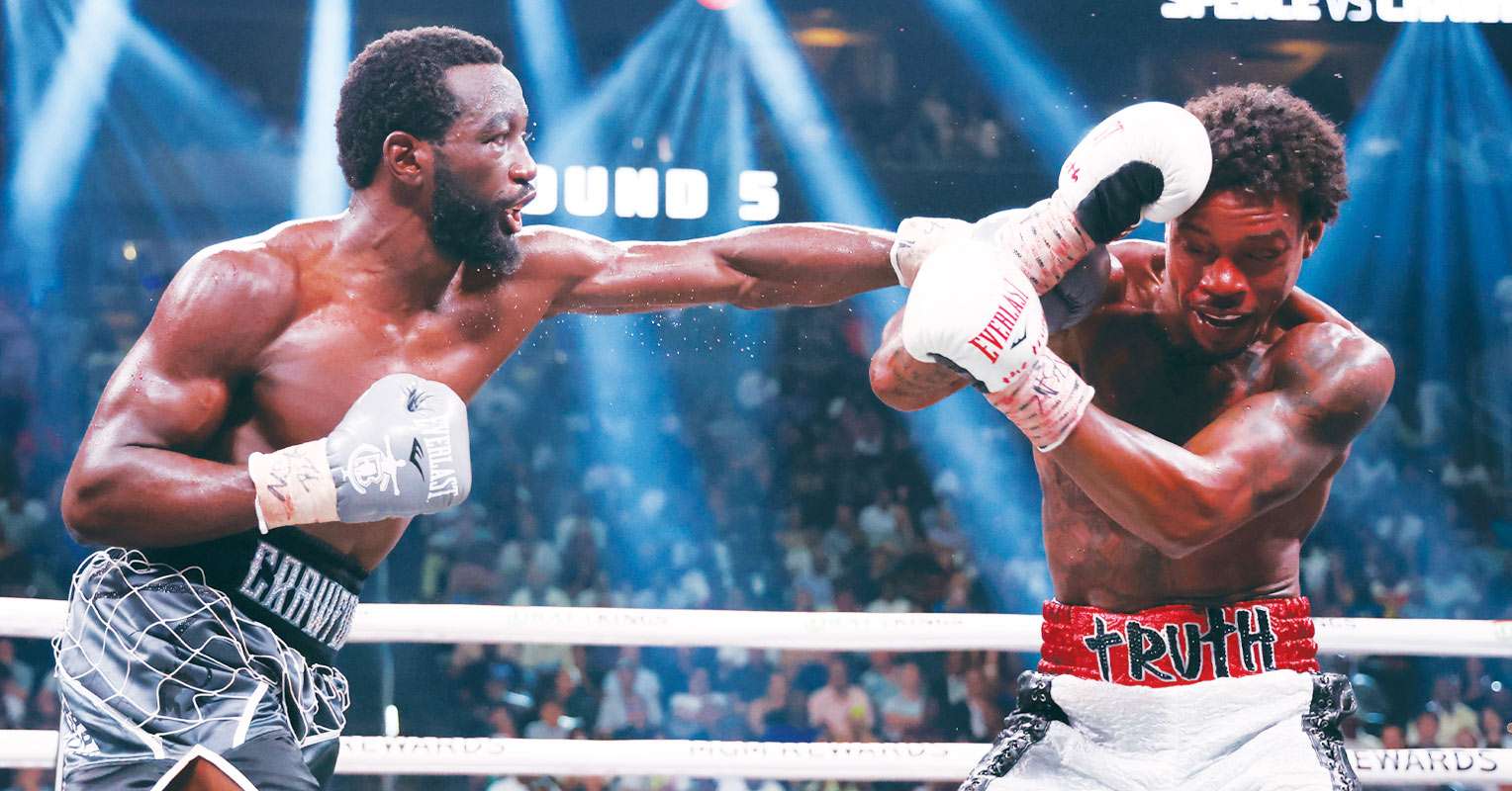 Errol Spence Sums Up Terence Crawford’s Power Perfectly In 2 Words Ahead Of Canelo Fight