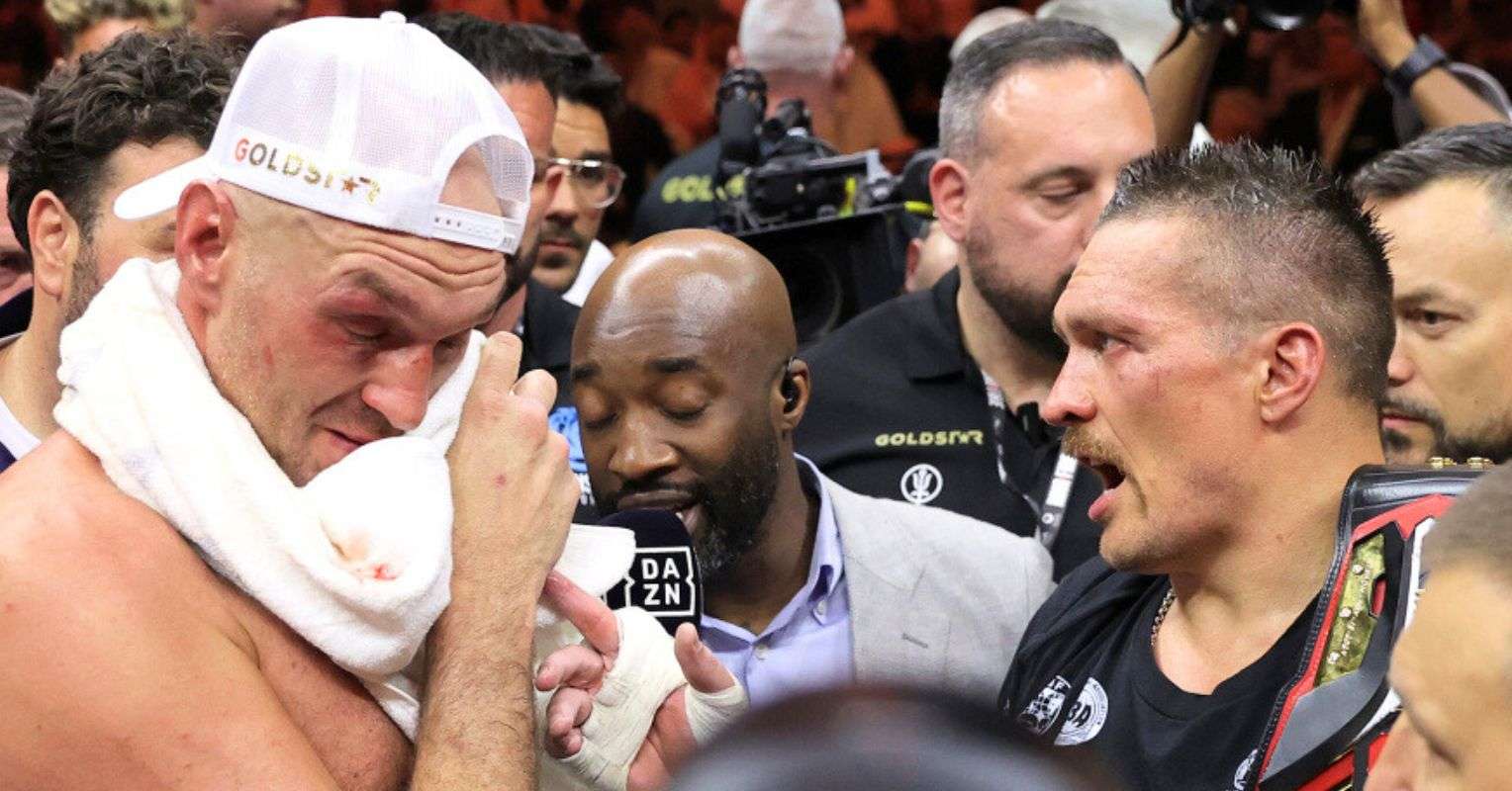 Usyk Didn’t Hesitate When Asked If Tyson Fury Should Stay Retired After Beating Him Twice