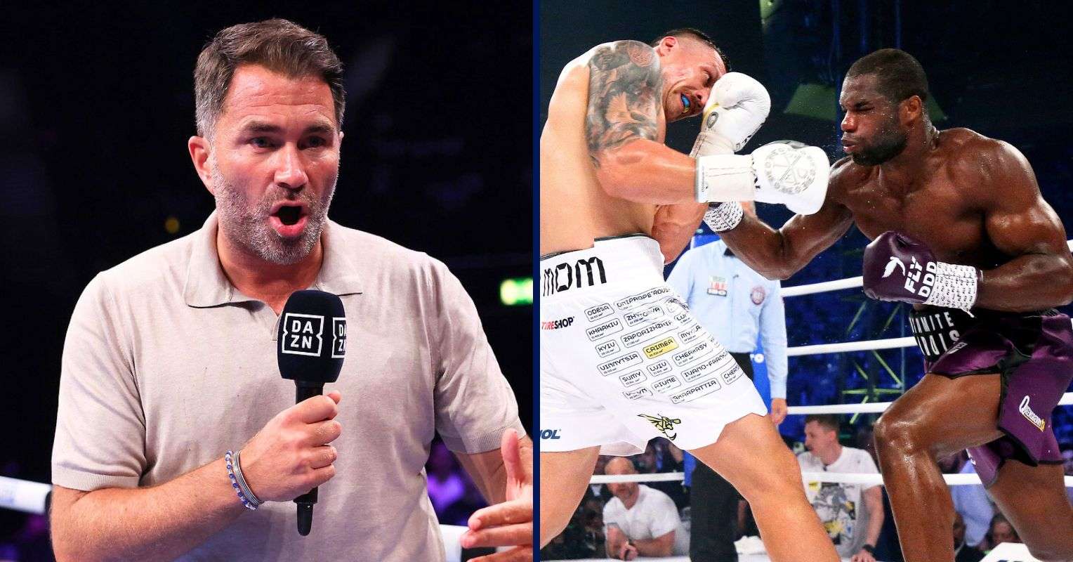 Eddie Hearn Makes His Oleksandr Usyk vs Daniel Dubois Rematch Prediction: “Incredible Momentum”