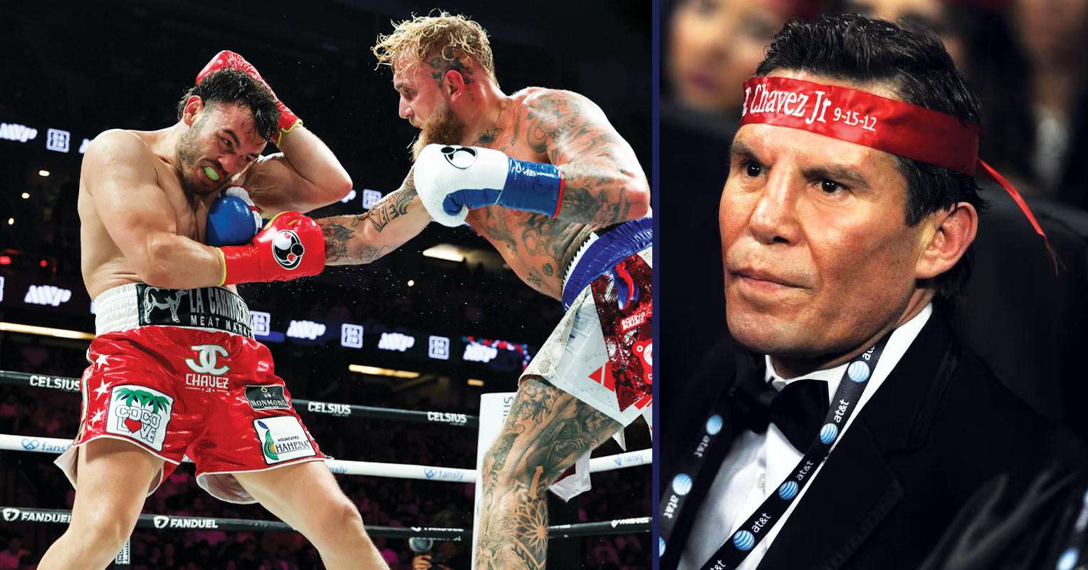 Julio Cesar Chavez Sr Sums Up His Son’s Performance Against Jake Paul Honestly In Just 2 Words