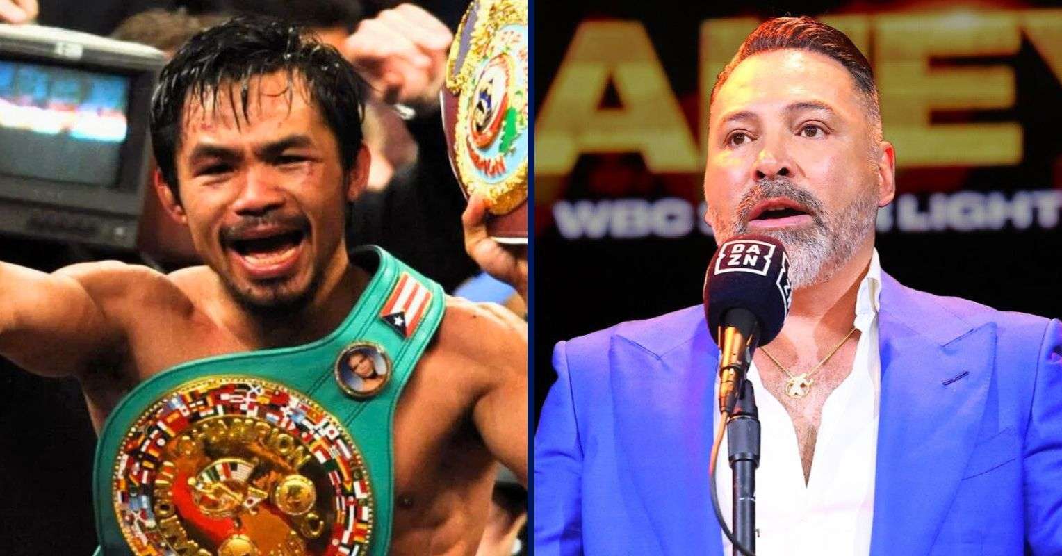 Oscar De La Hoya Sends Major Warning To Manny Pacquiao On Comeback Fight At 46