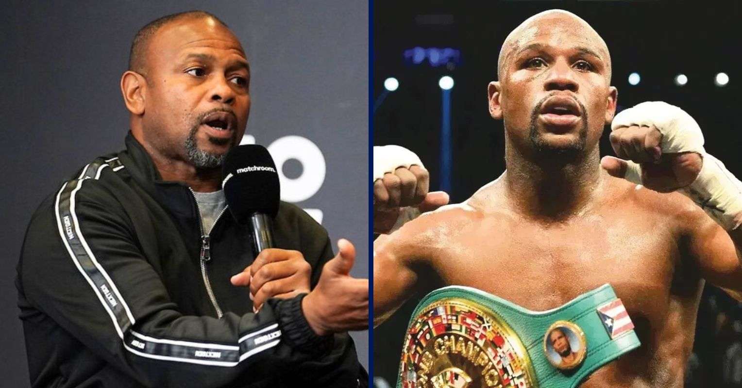 Roy Jones Jr and Floyd Mayweather