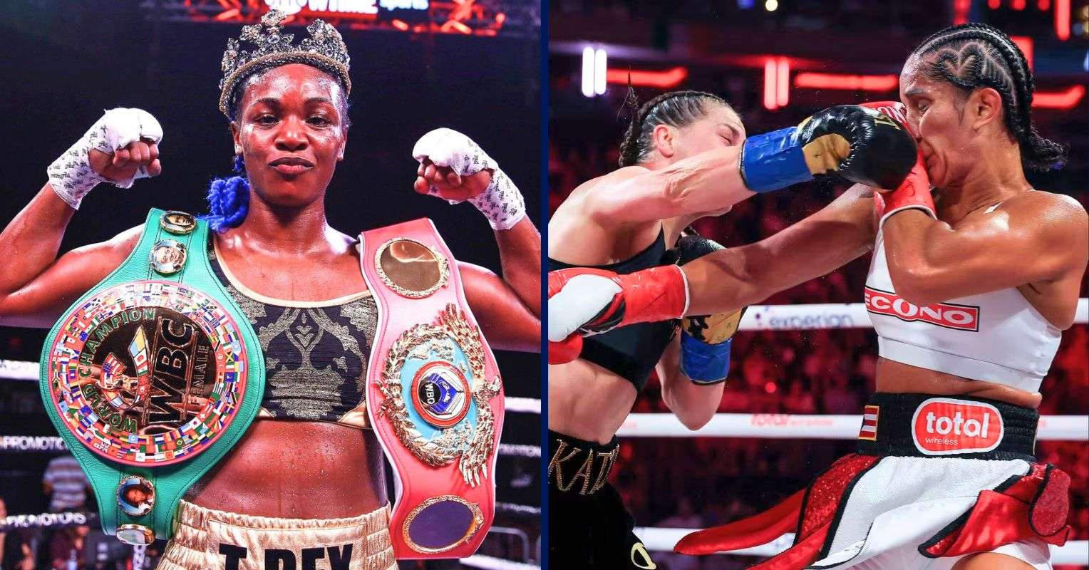 Claressa Shields Reveals Who She Had Winning Katie Taylor vs Amanda Serrano 3: “Call Me A Hater”