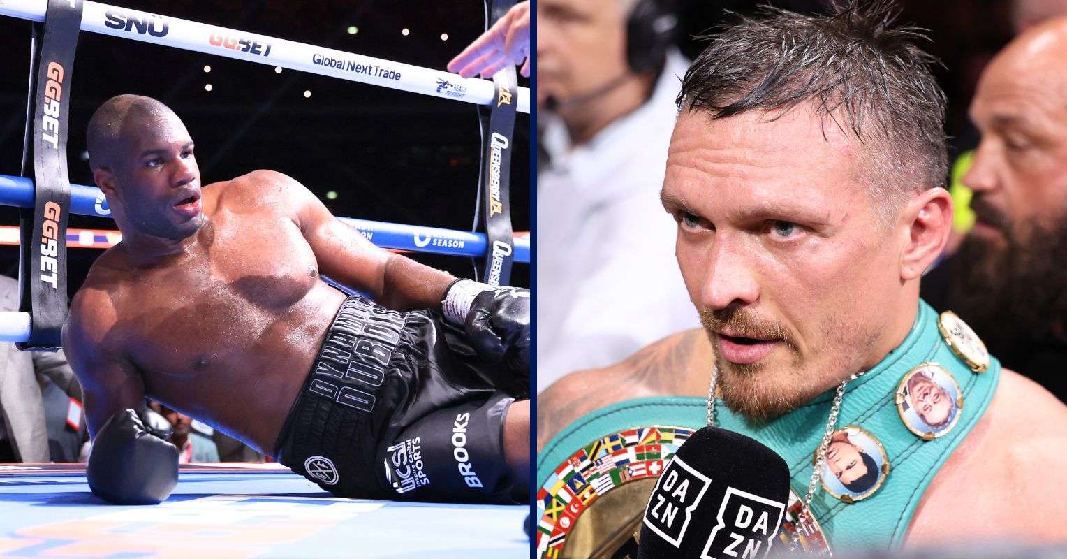 Usyk Didn't Hesitate When Asked If Daniel Dubois Has The Ability To Become World Champion Again
