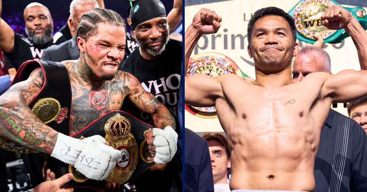 Gervonta Davis and Manny Pacquiao