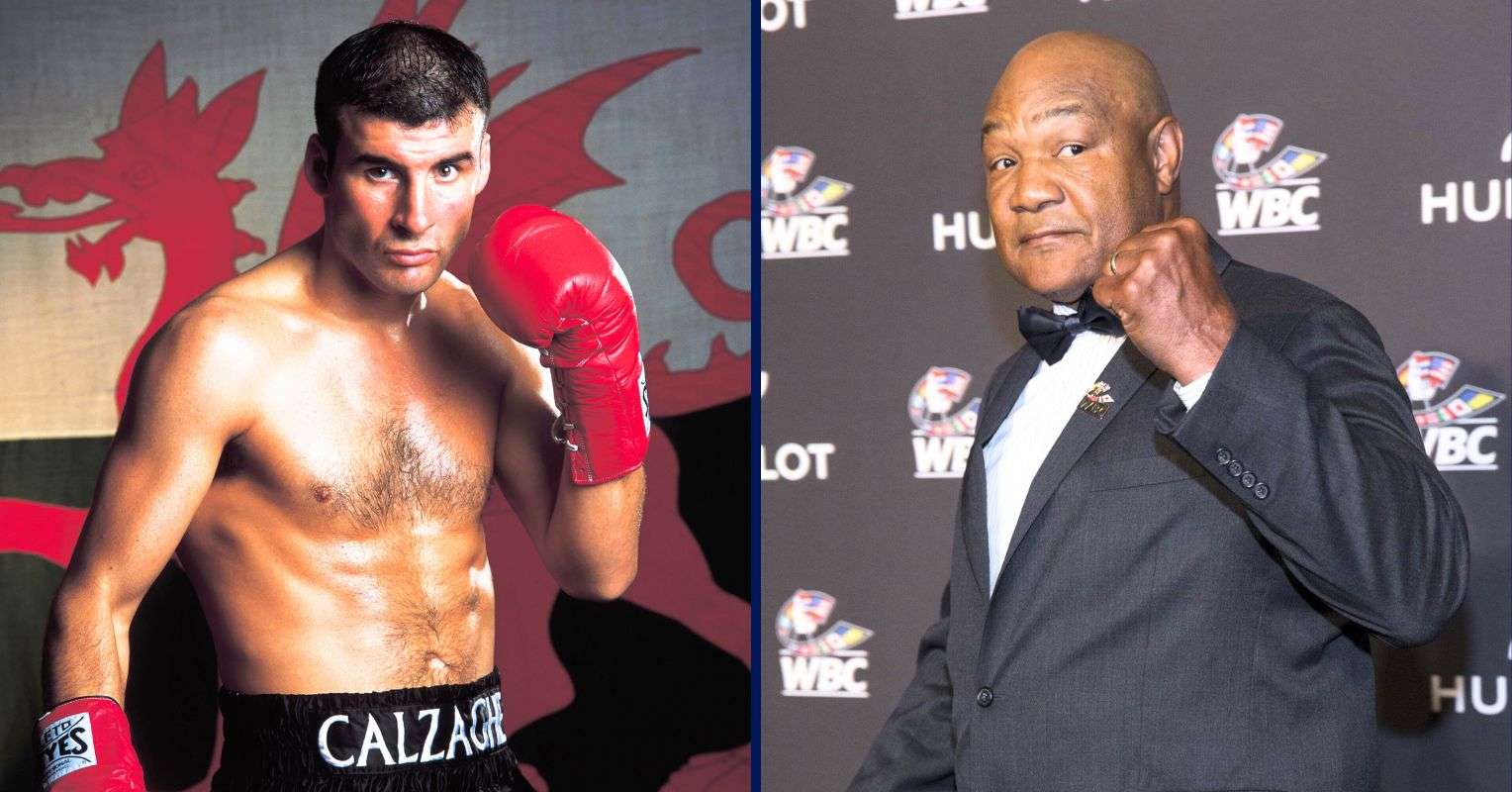 George Foreman Named The Only Fighter In History As Great As Joe Calzaghe