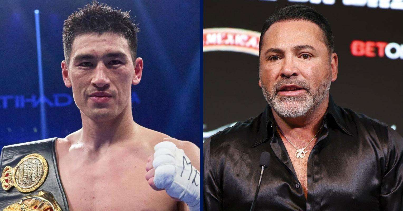 Dmitry Bivol and Oscar De La Hoya