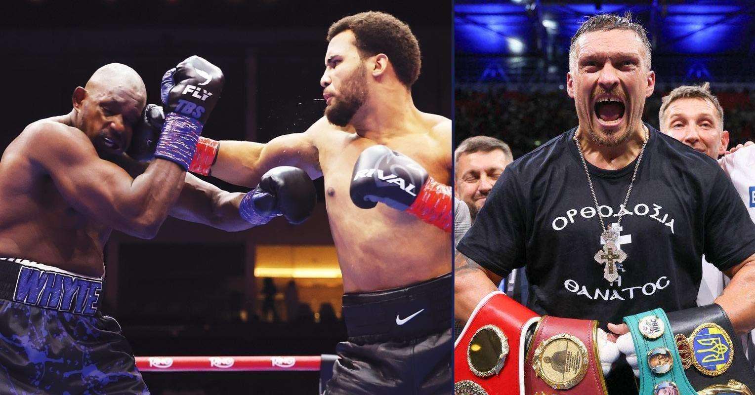 Moses Itauma, Dillian Whyte and Oleksandr Usyk