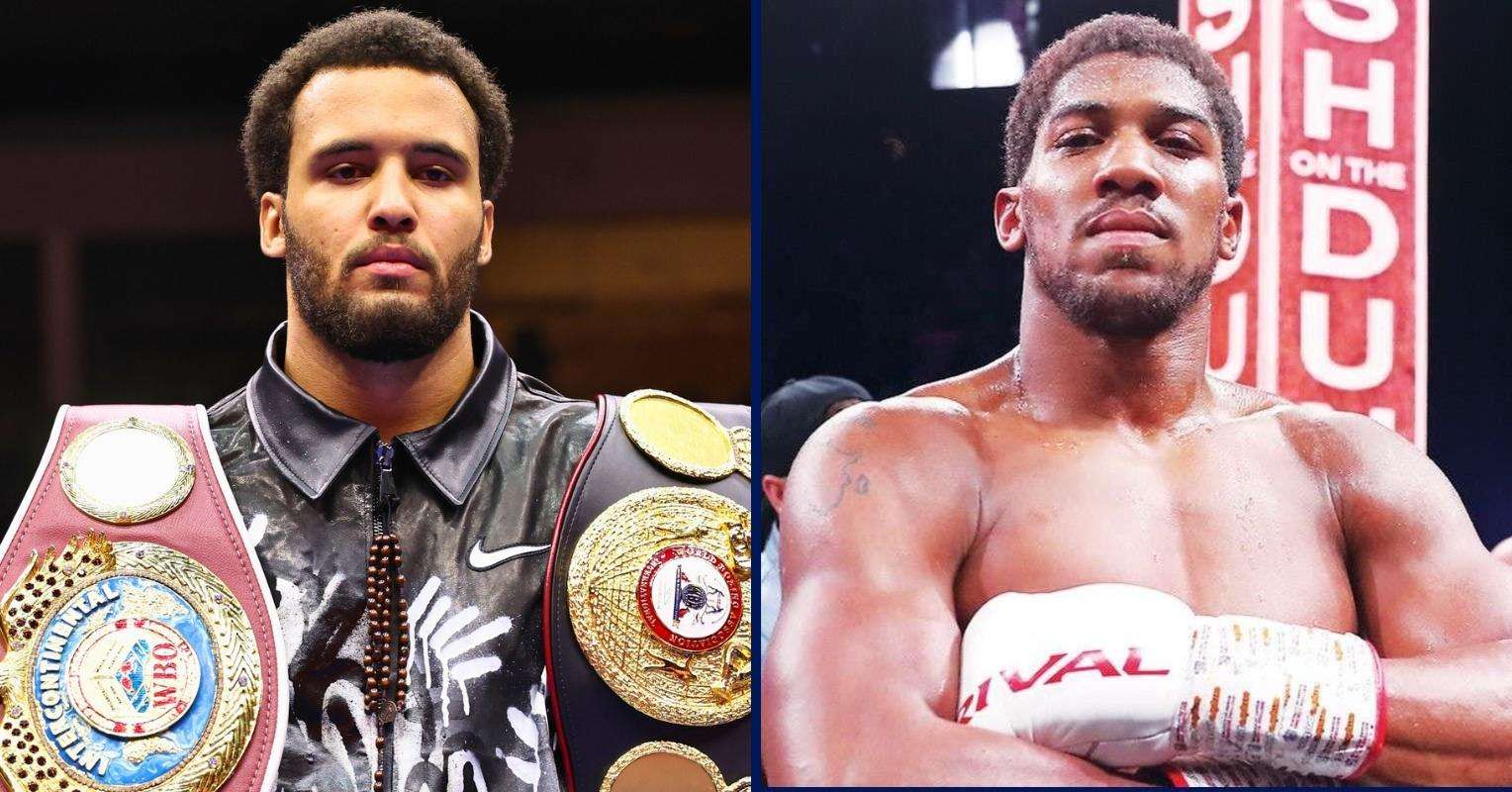 Moses Itauma and Anthony Joshua