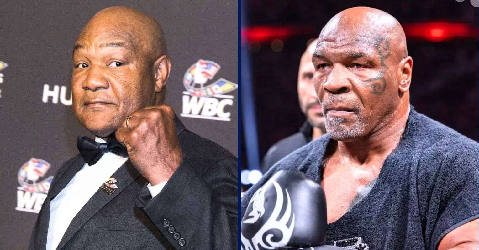 Mike Tyson and George Foreman