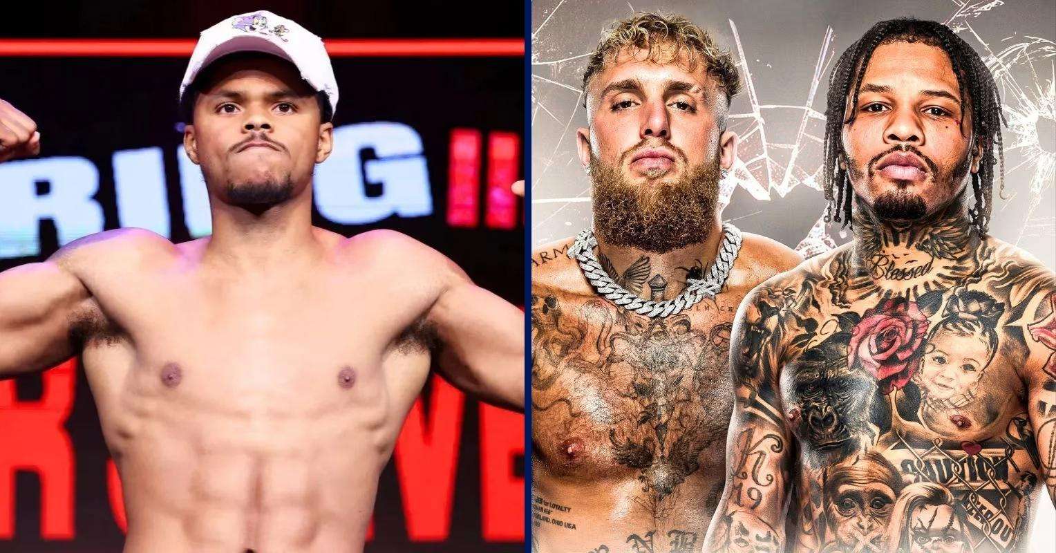 Shakur Stevenson, Jake Paul and Gervonta Davis