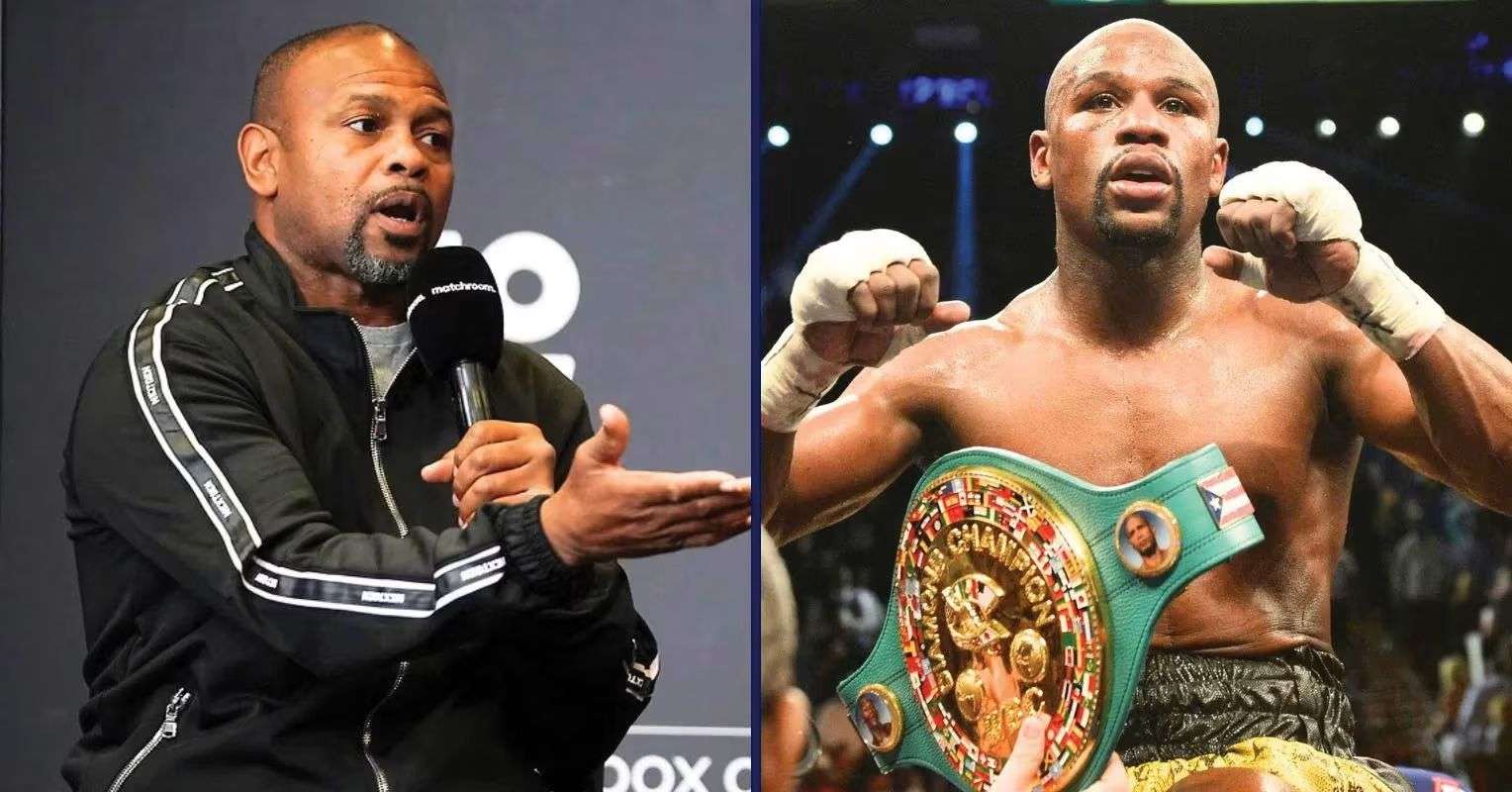 Floyd Mayweather and Roy Jones Jr