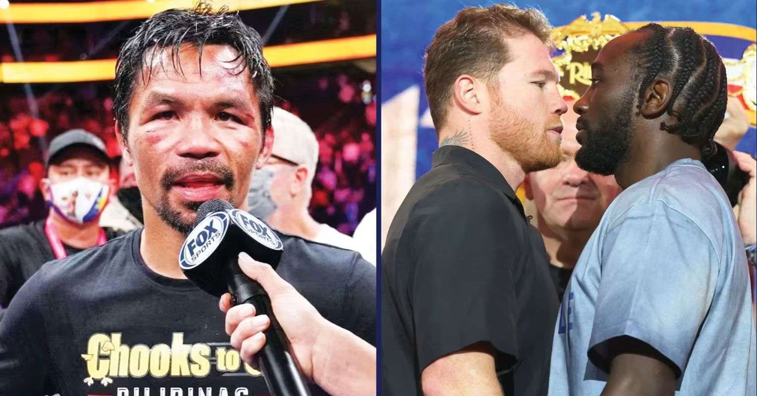 Manny Pacquiao, Canelo Alvarez and Terence Crawford