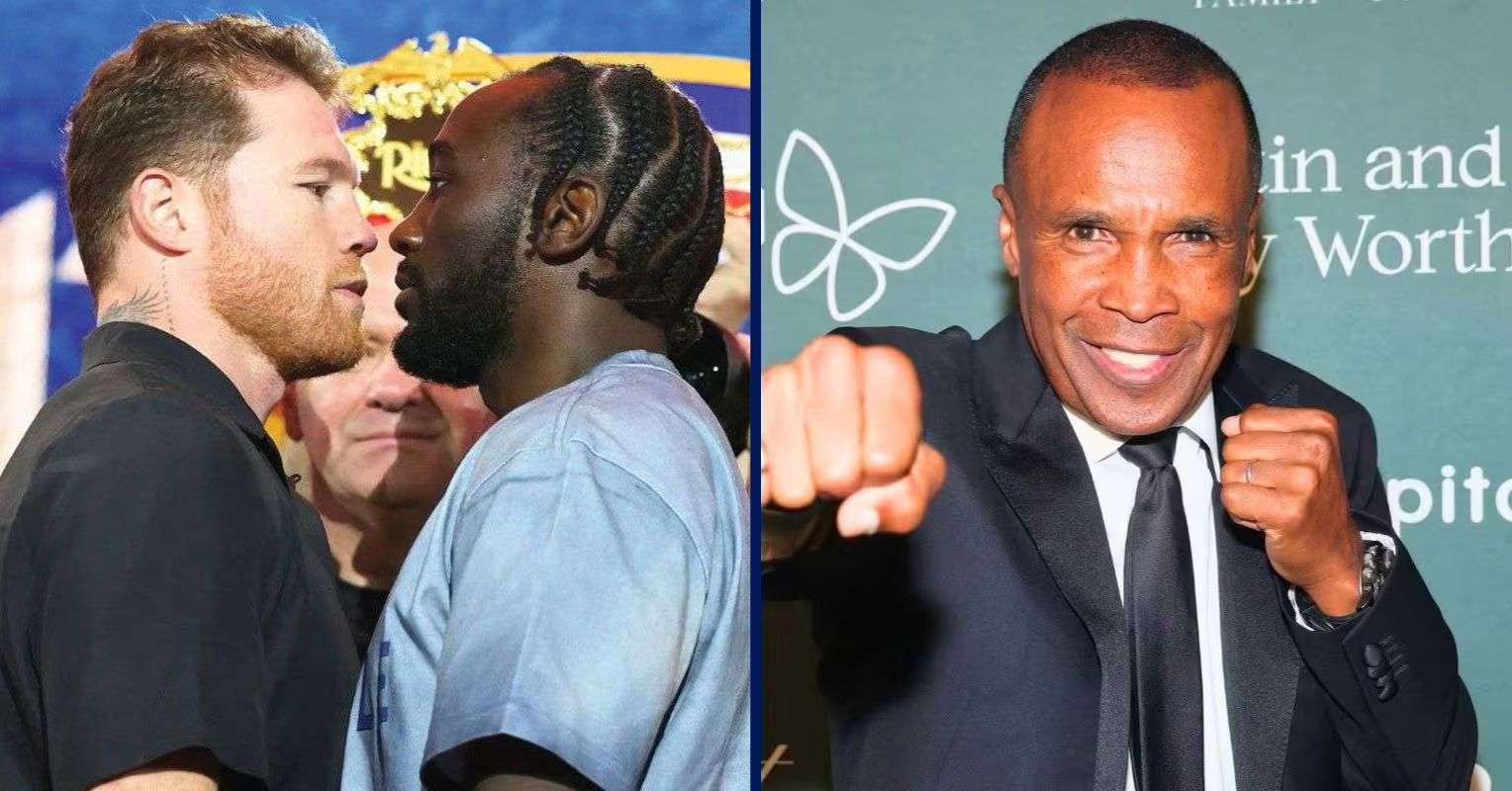 Canelo Alvarez, Terence Crawford and Sugar Ray Leonard