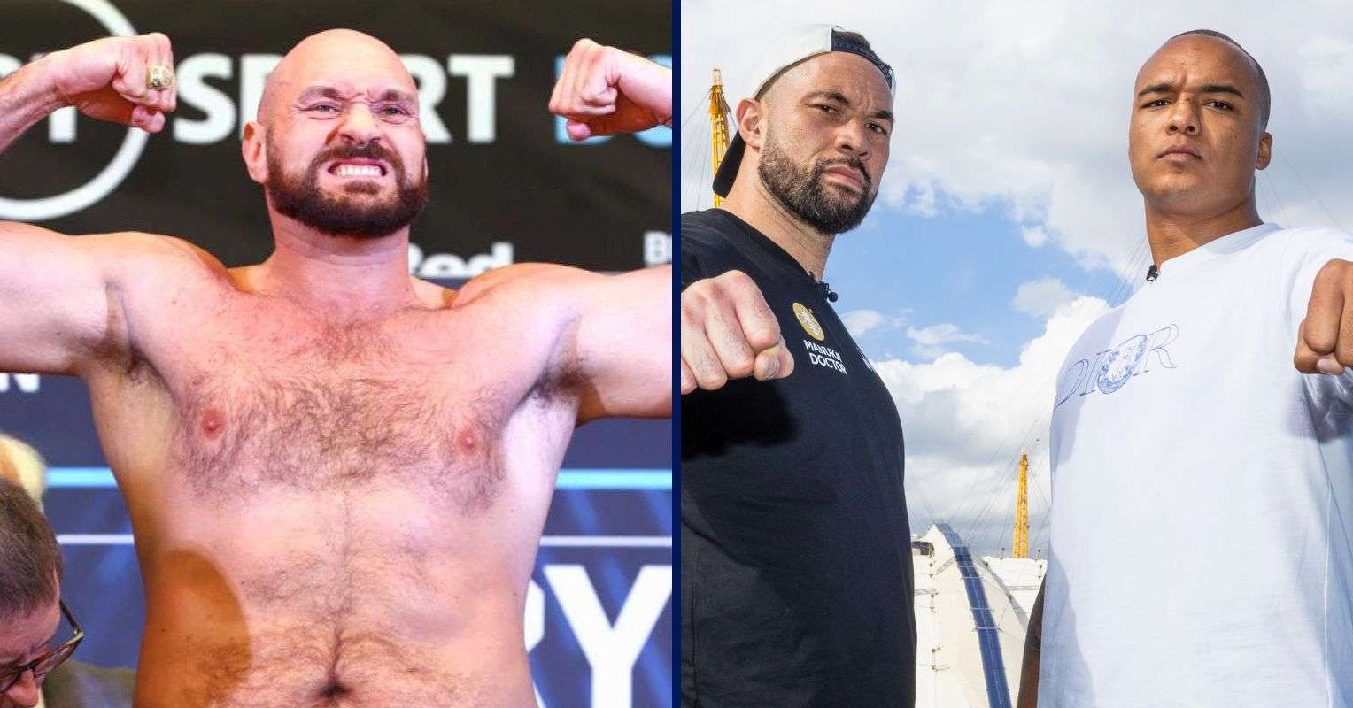 Tyson Fury, Joseph Parker and Fabio Wardley