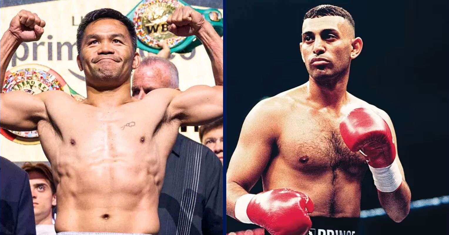 Manny Pacquiao and Naseem Hamed