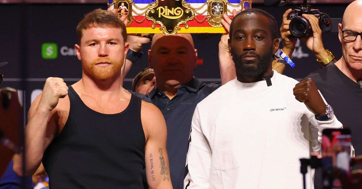 Canelo Alvarez and Terence Crawford