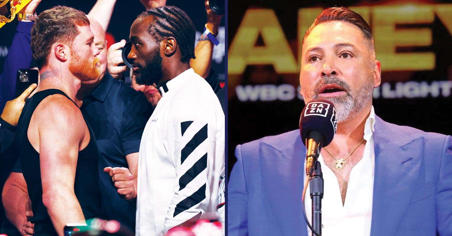 Oscar De La Hoya Makes ‘Late Knockout’ Prediction For Canelo vs Crawford: “You’re Going Down”