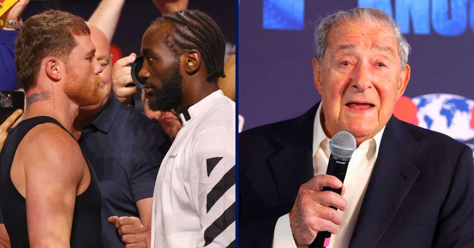 Canelo Alvarez, Terence Crawford and Bob Arum