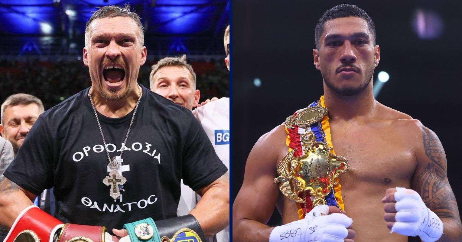 Oleksandr Usyk and Jai Opetaia