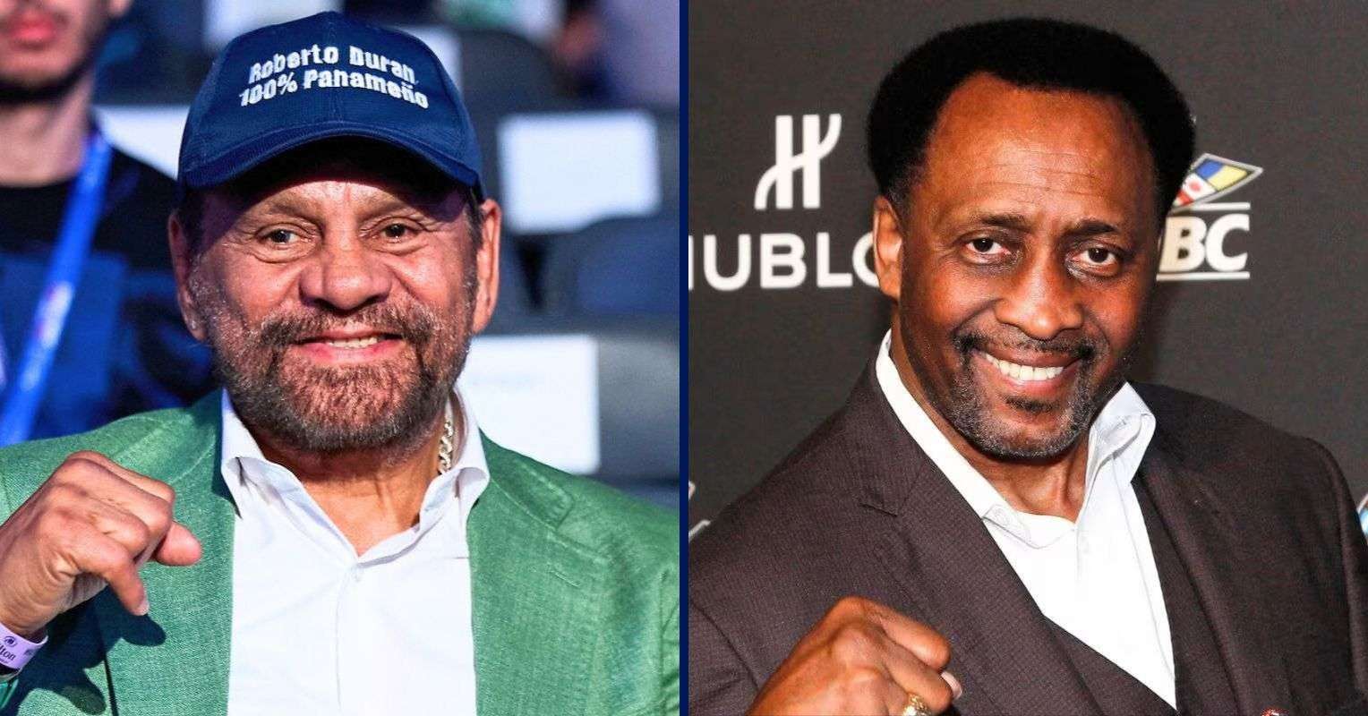 Roberto Duran and Thomas Hearns