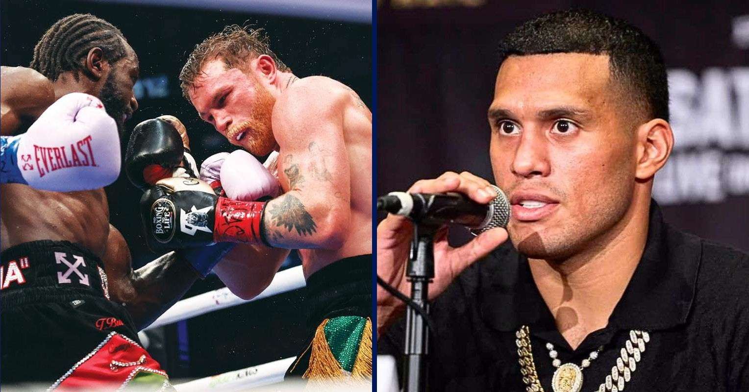 Terence Crawford, Canelo Alvarez and David Benavidez