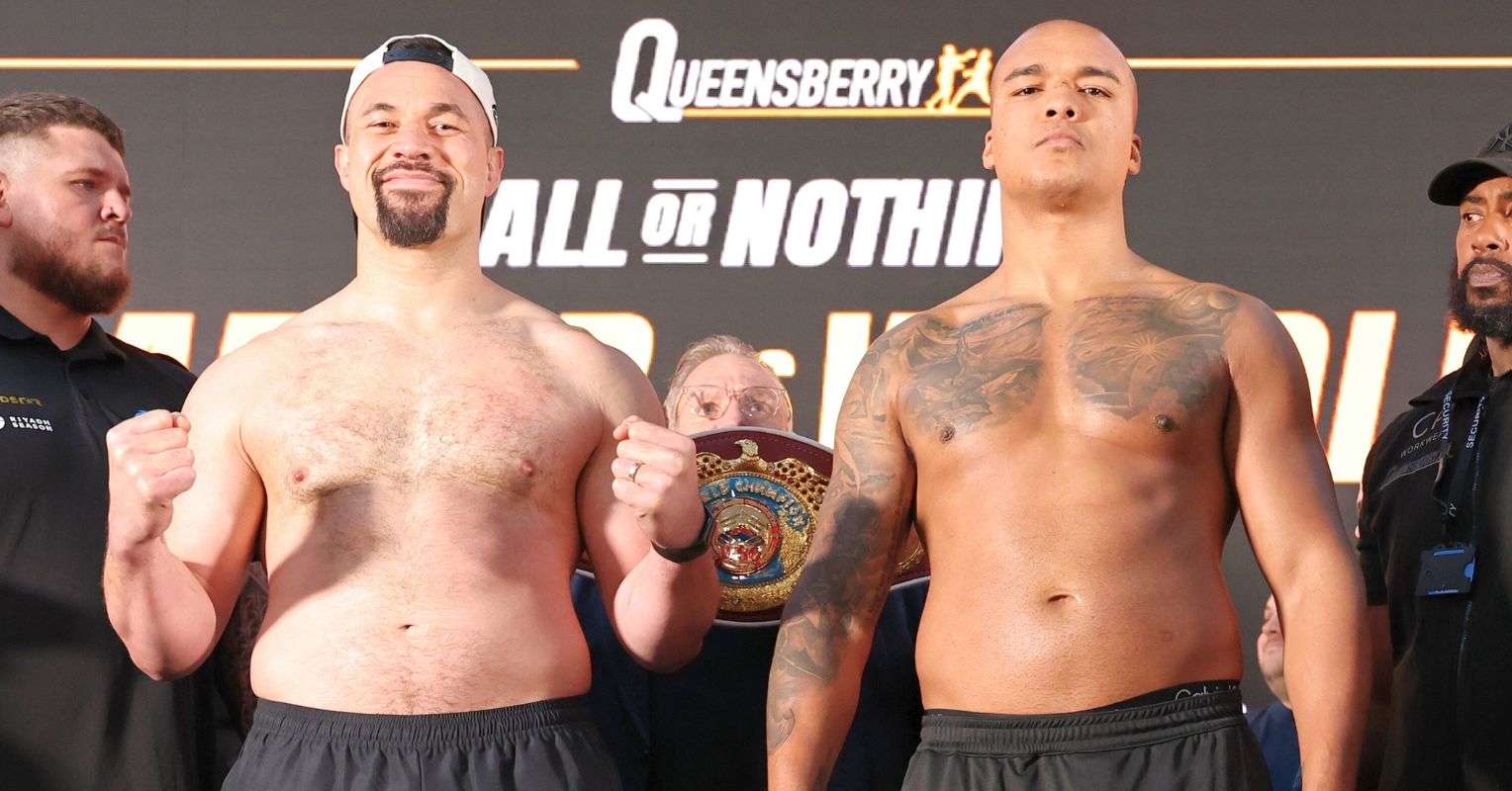 Joseph Parker and Fabio Wardley