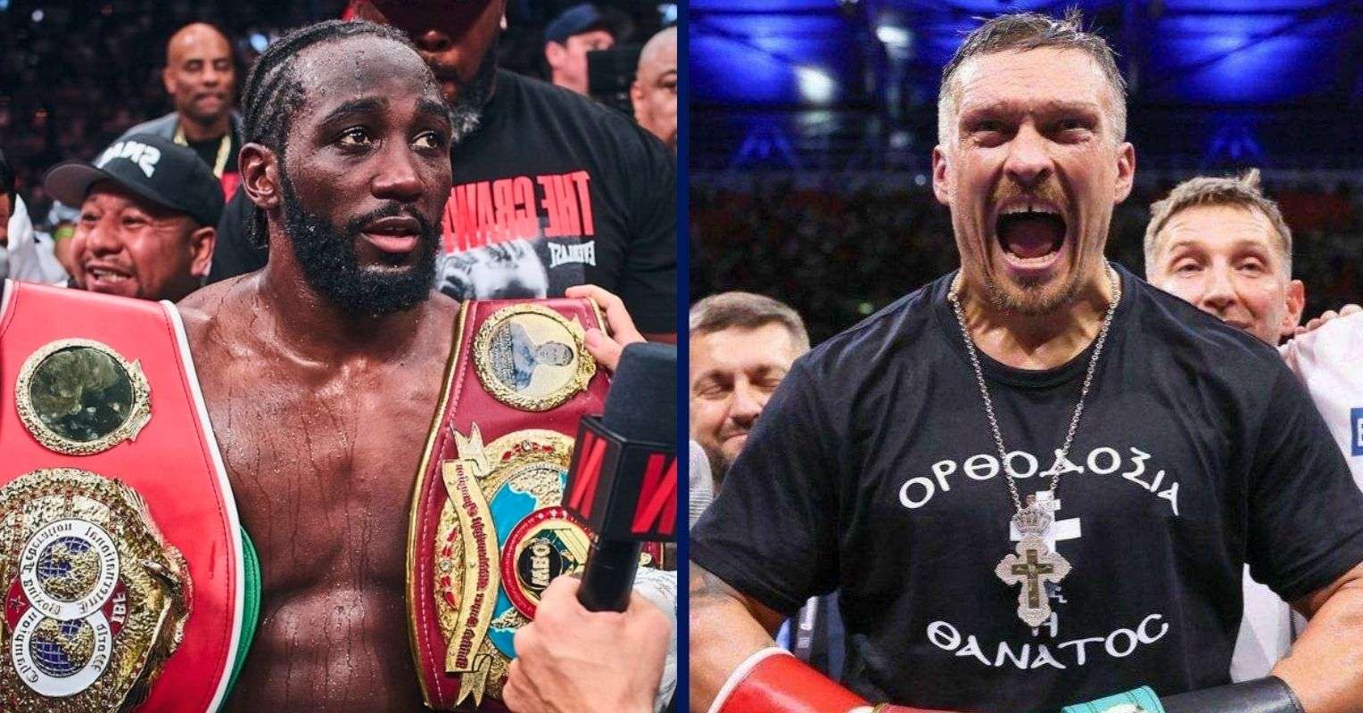 Terence Crawford and Oleksandr Usyk