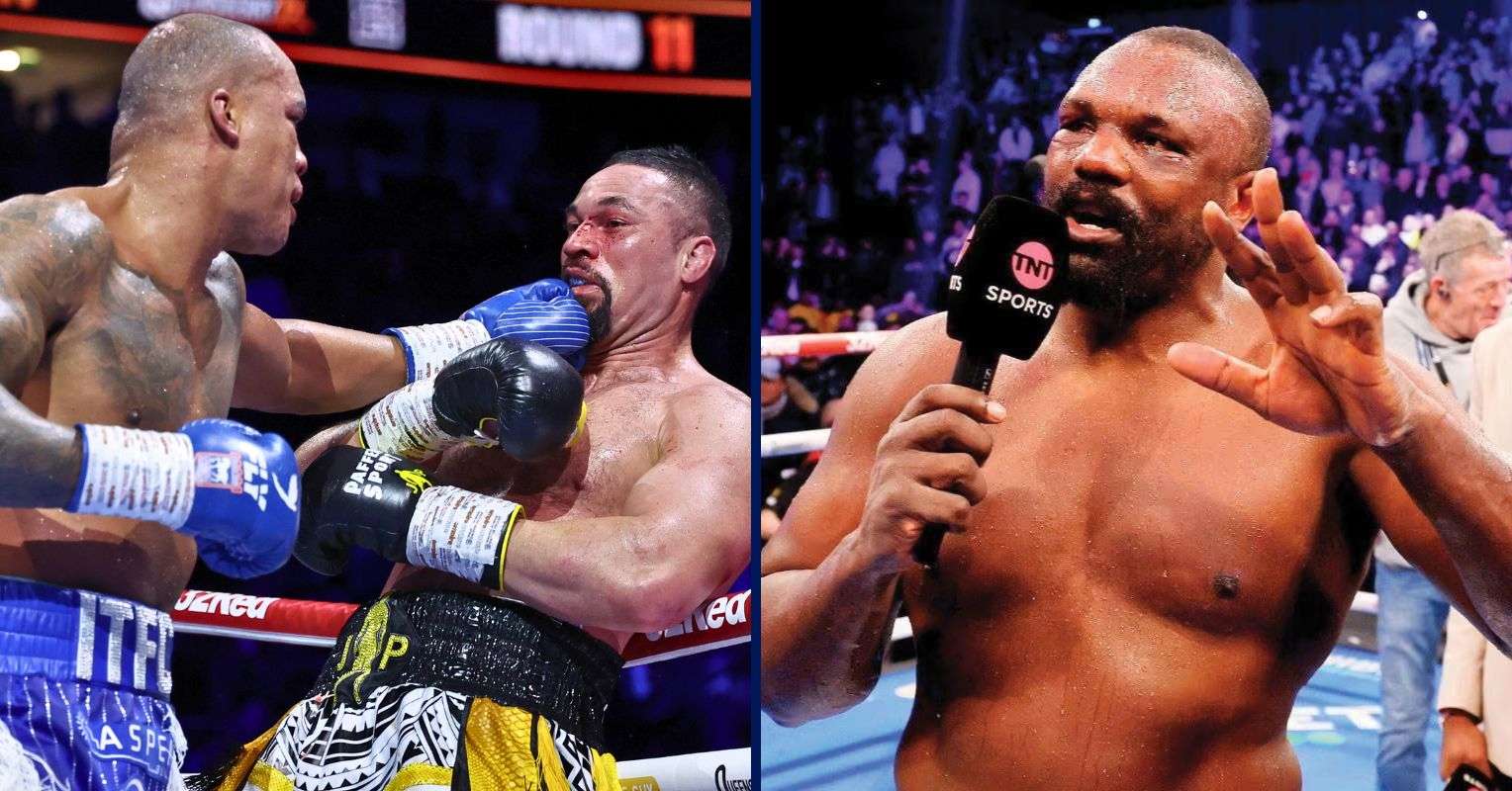 Fabio Wardley, Joseph Parker and Derek Chisora