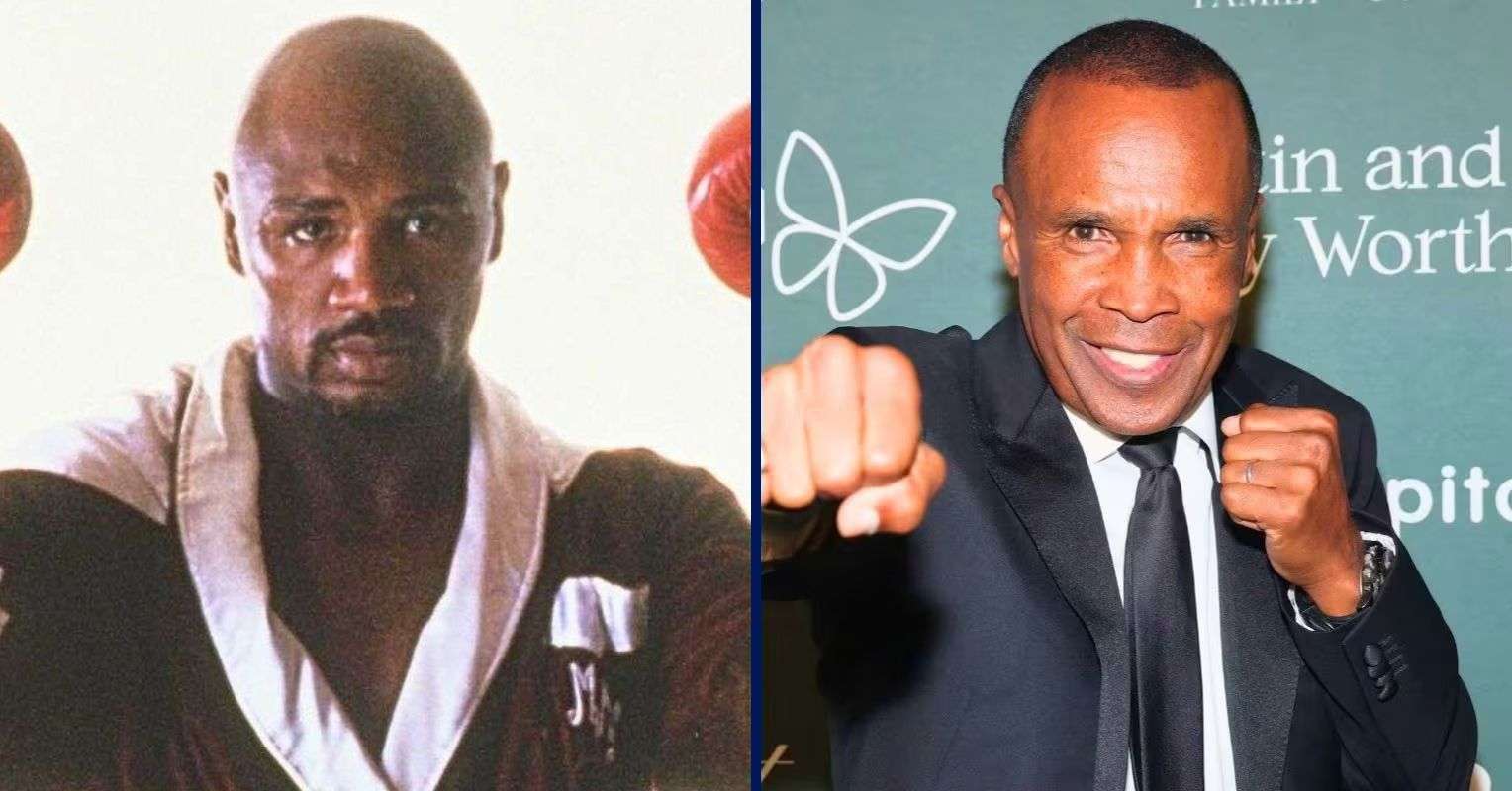 Marvin Hagler and Sugar Ray Leonard