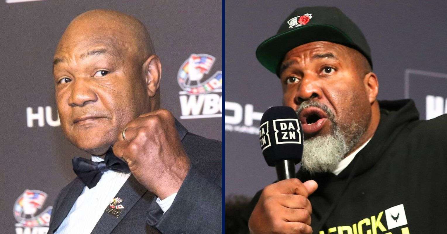 George Foremand and Shannon Briggs