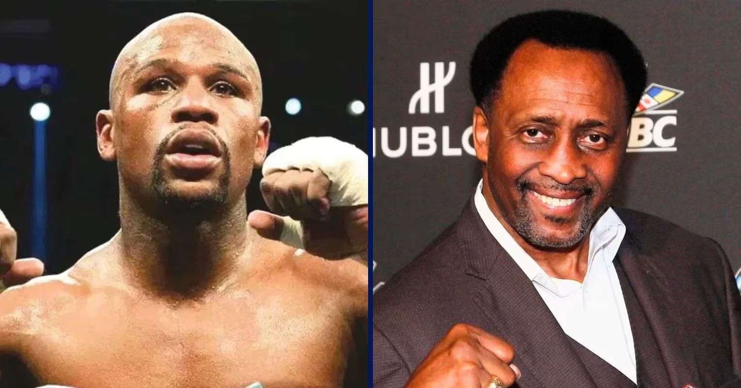Floyd Mayweather and Thomas Hearns