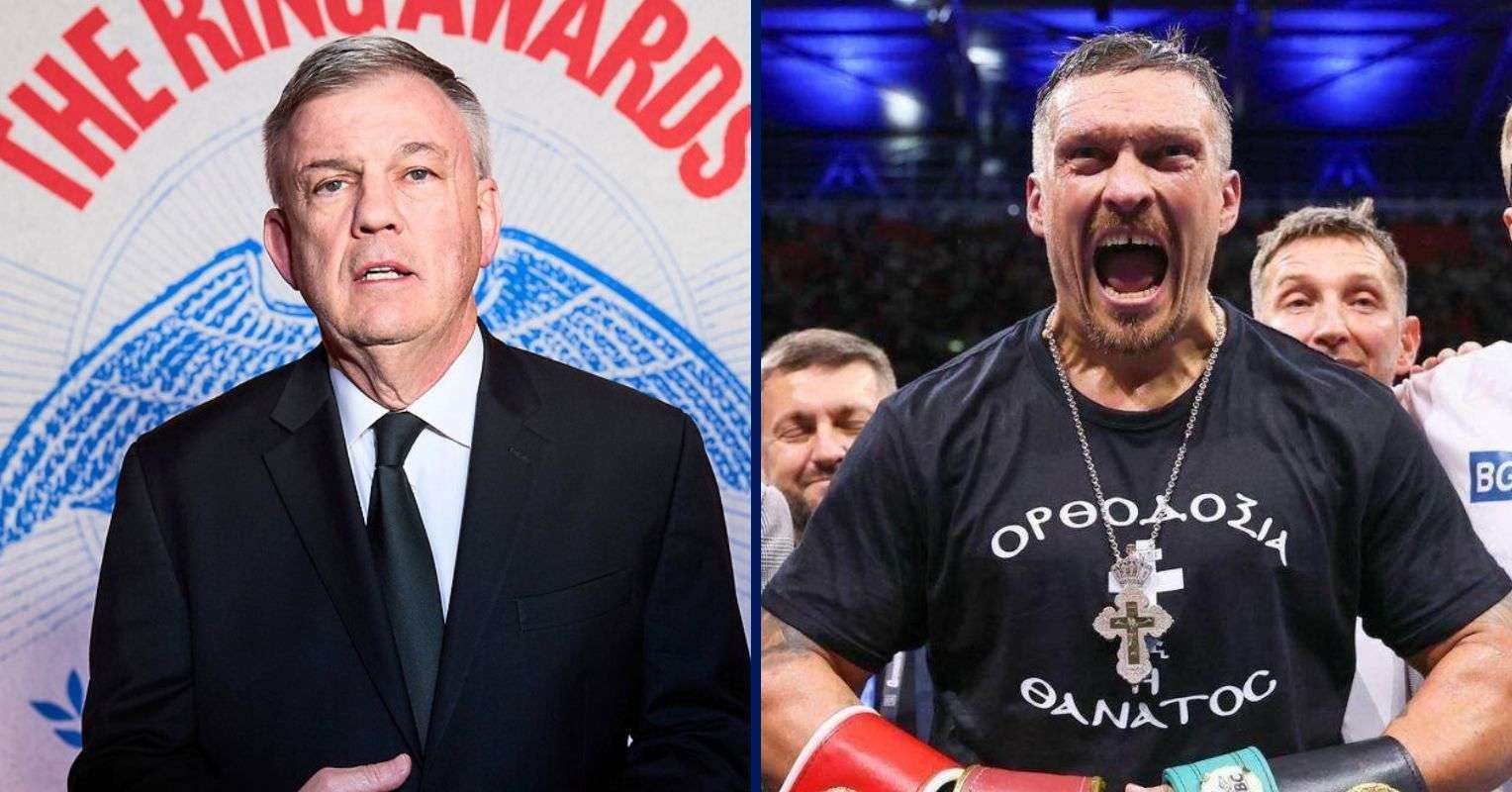 Teddy Atlas and Oleksandr Usyk