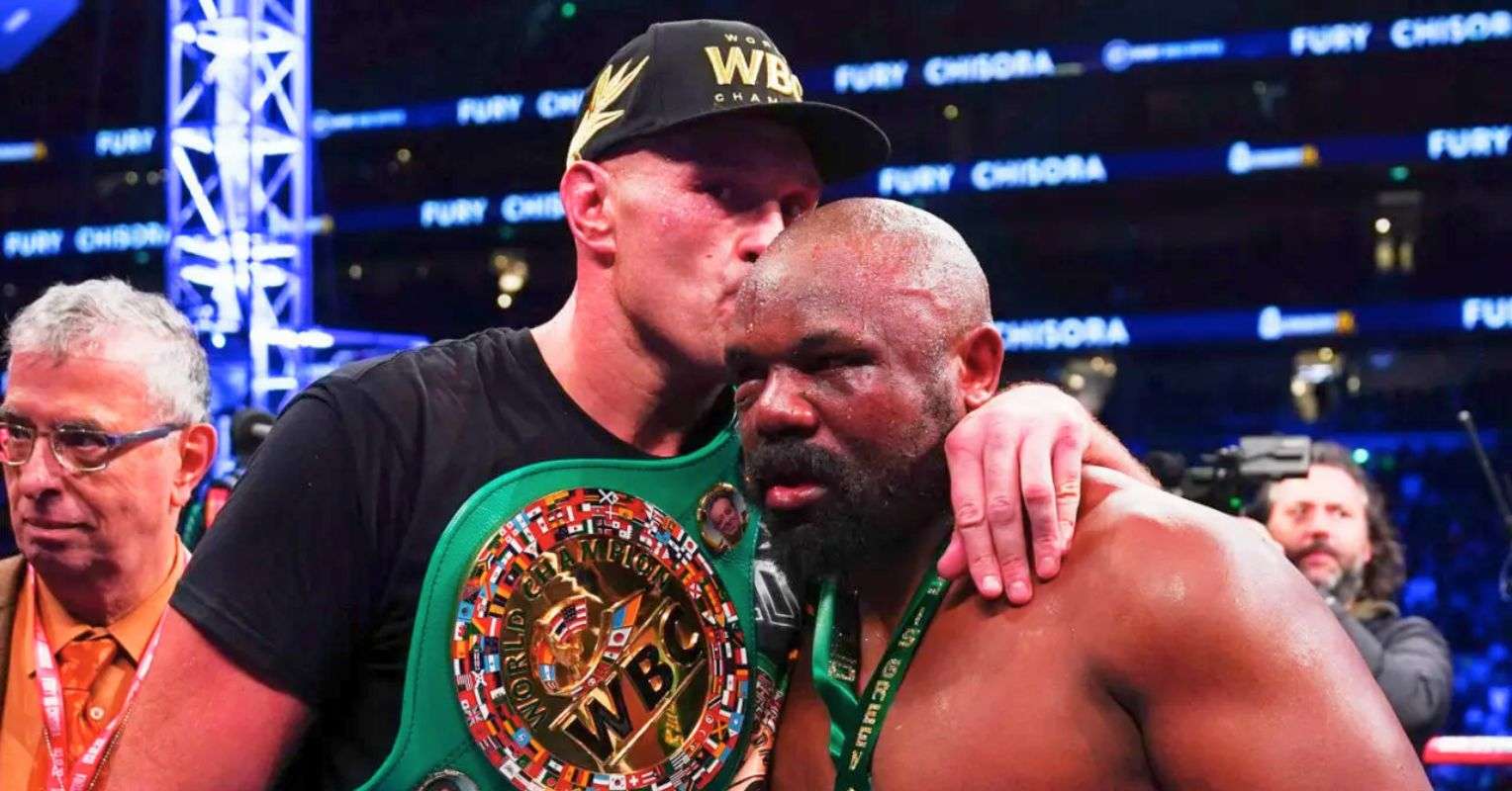 Tyson Fury and Derek Chisora