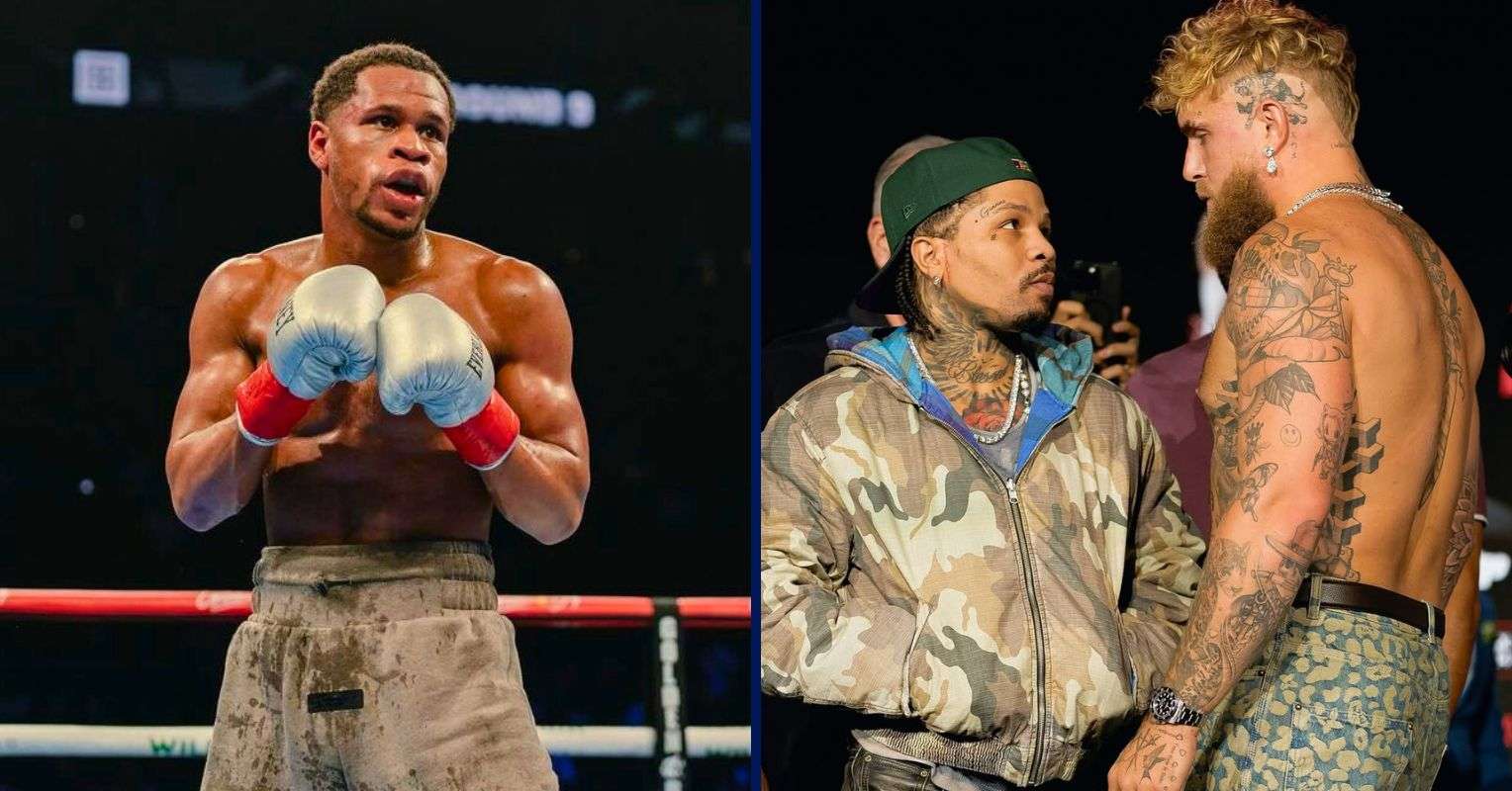 Devin Haney, Gervonta Davis and Jake Paul