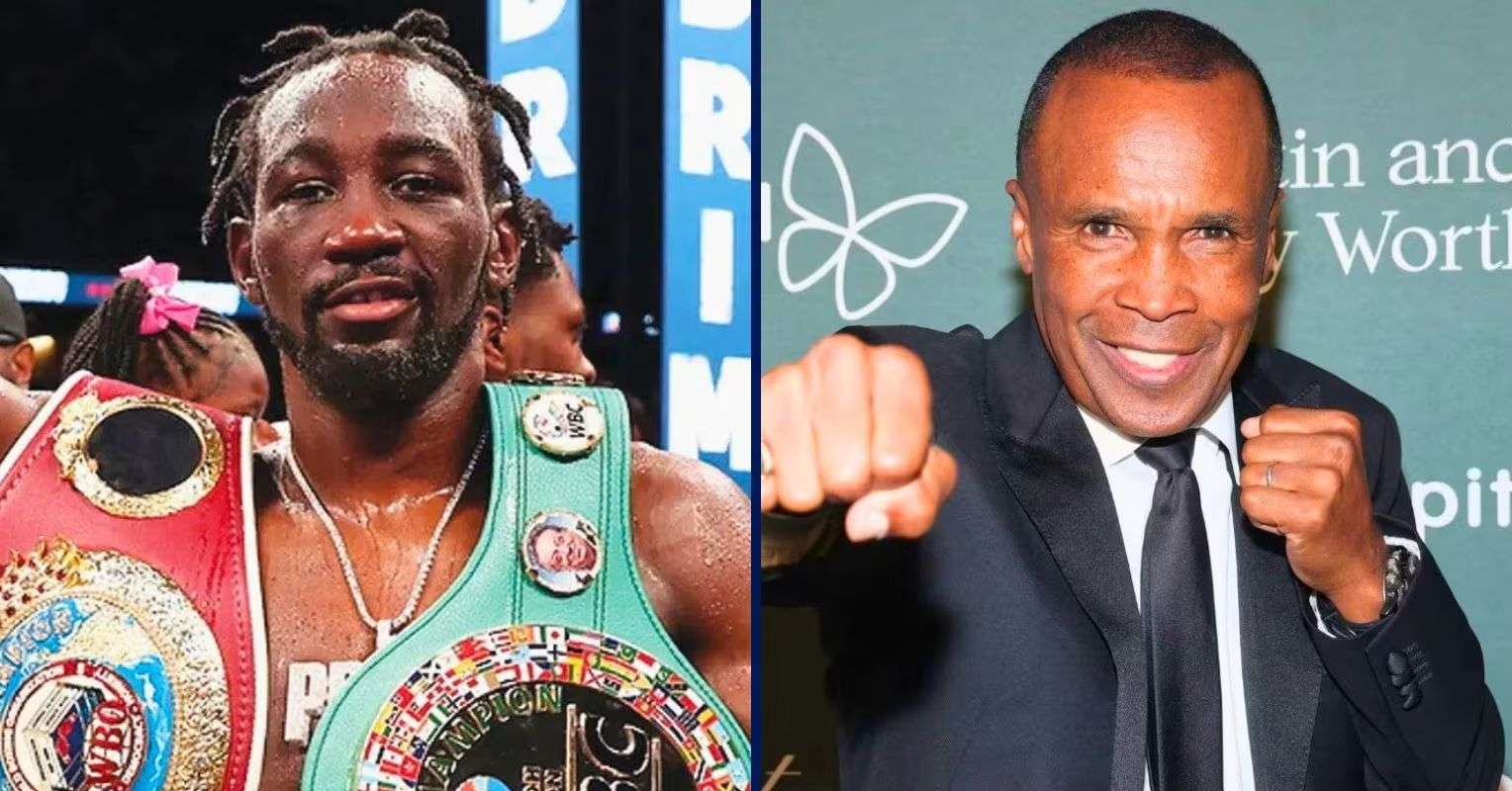 Terence Crawford and Sugar Ray Leonard
