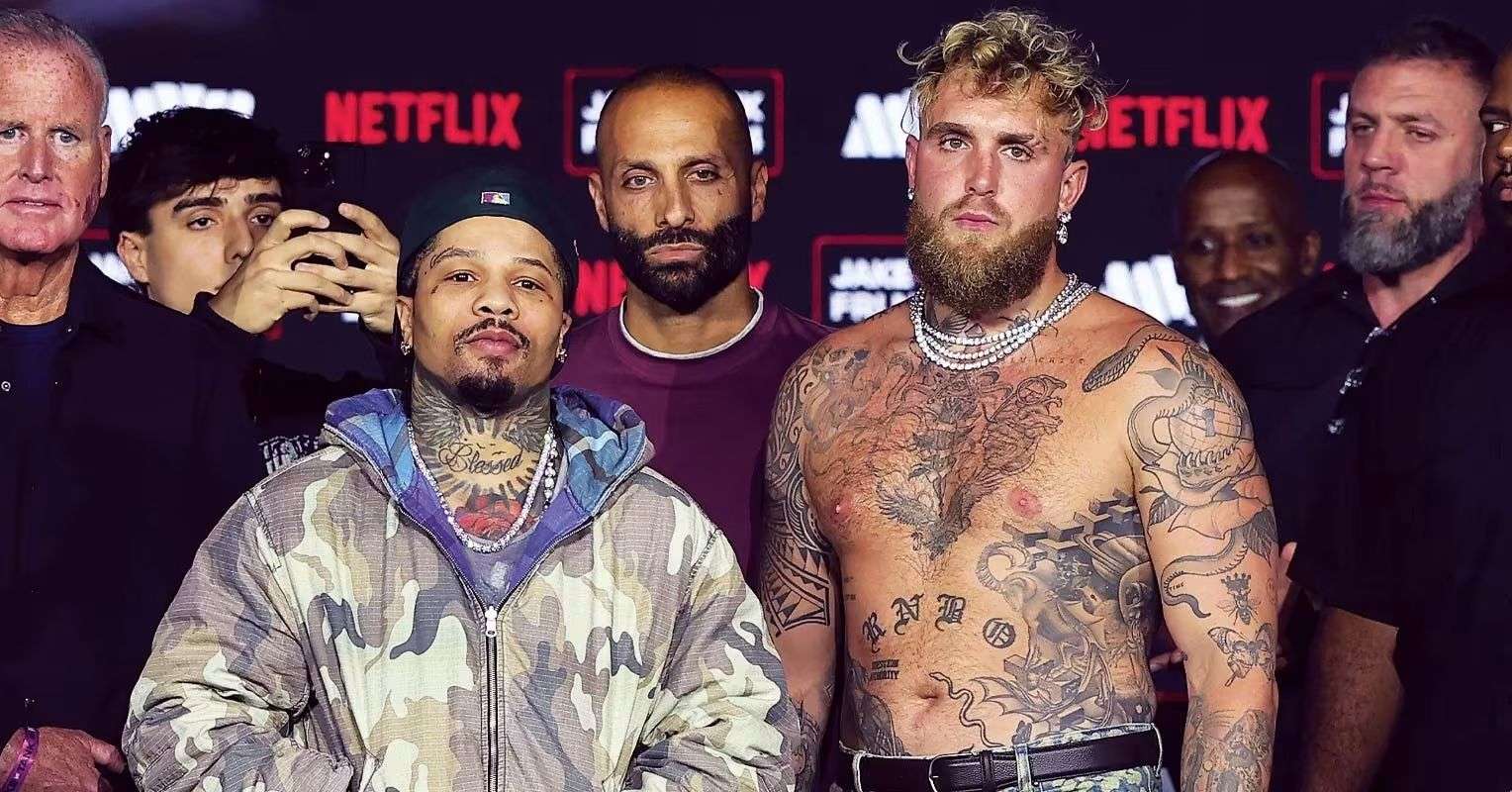 Gervonta Davis and Jake Paul