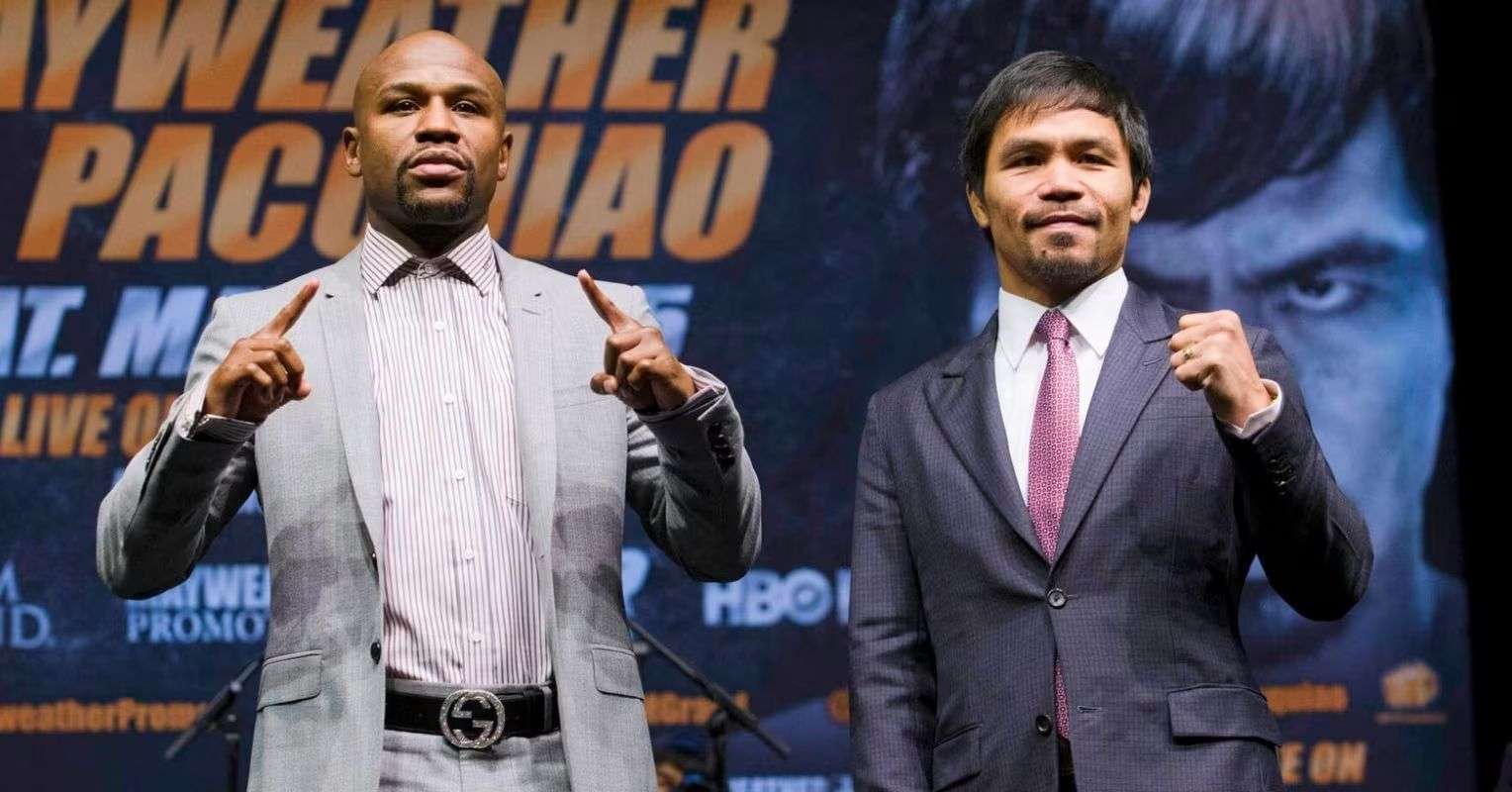 Floyd Mayweather and Manny Pacquiao