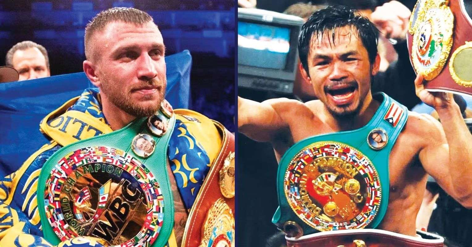 Vasiliy Lomachenko and Manny Pacquiao