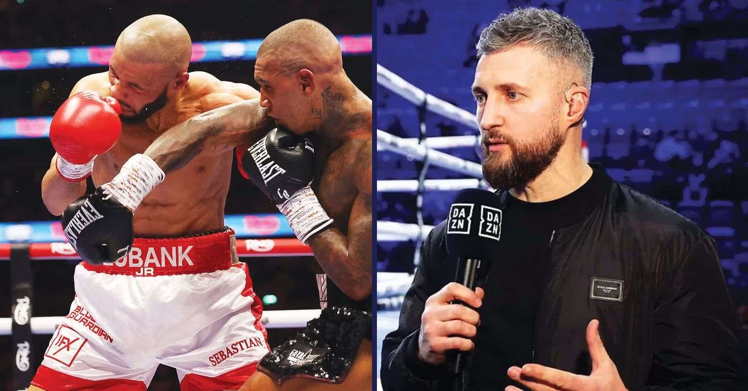 Carl Froch, Chris Eubank Jr and Conor Benn